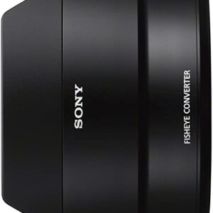 Sony SEL057FEC 16mm f/3.5-22 Fisheye Converter Lens for Mirrorless Cameras , Black