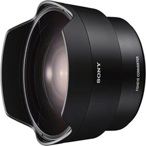 Sony SEL057FEC 16mm f/3.5-22 Fisheye Converter Lens for Mirrorless Cameras , Black