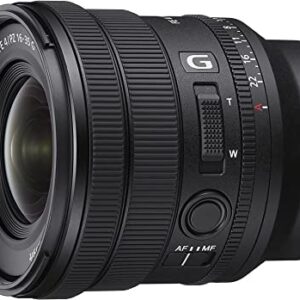 Sony FE PZ 16-35mm F4 G – Full-Frame Constant-Aperture Wide-Angle Power Zoom G Lens
