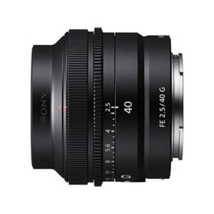 Sony FE 40mm F2.5 G Full-Frame Ultra-Compact G Lens