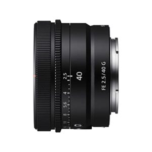 Sony FE 40mm F2.5 G Full-Frame Ultra-Compact G Lens