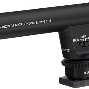 Sony ECMGZ1M Gun / Zoom Microphone (Black)
