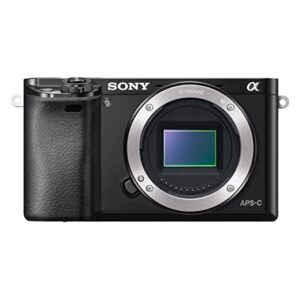 Sony Alpha A6000 24.3MP Digital SLR Camera  Body Only (ILCE-6000)